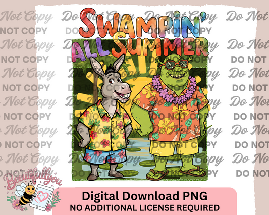 Swampinβ All Summer  Vacation PNG