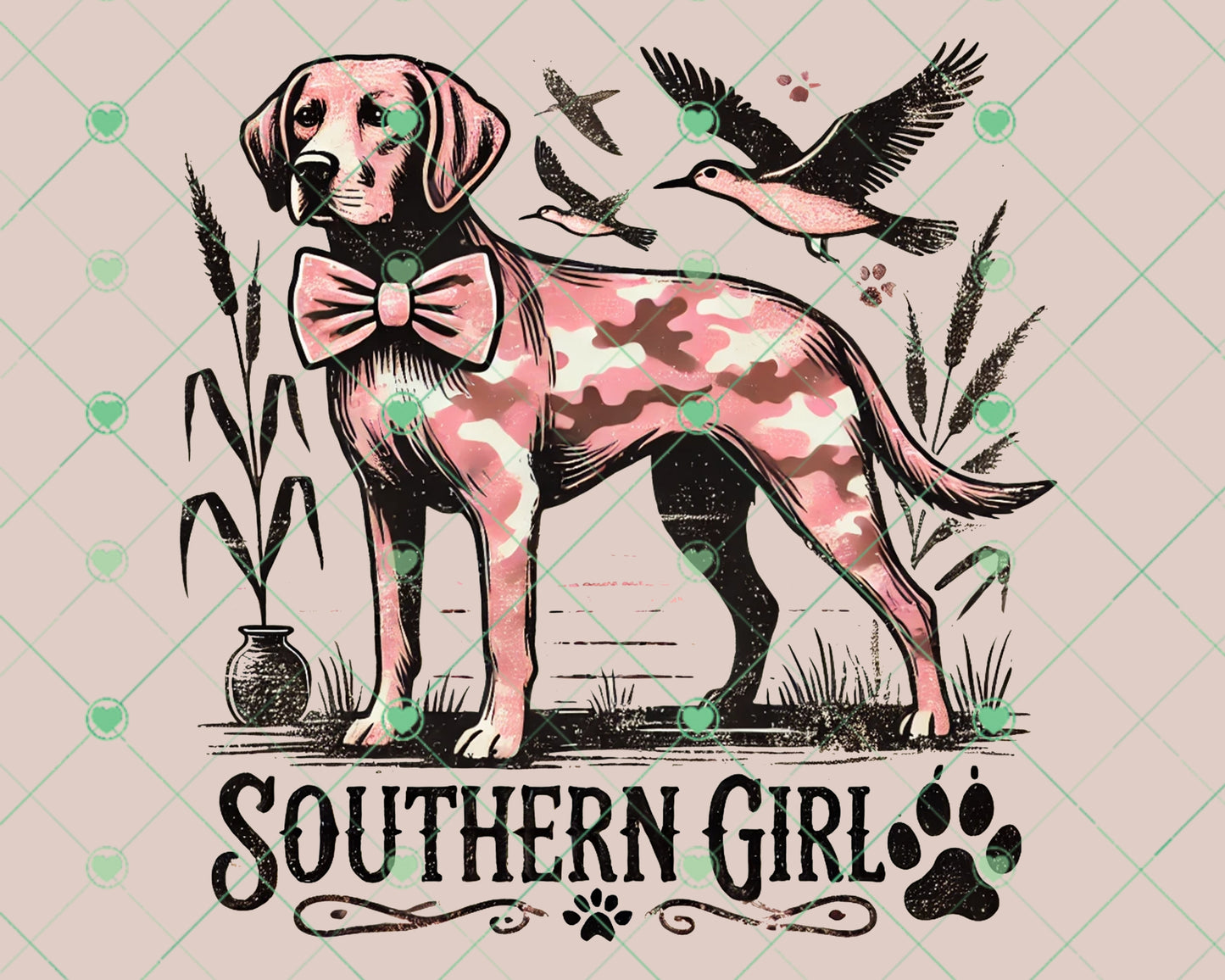 Southern and Feral PNG Sublimation Bundle β Country Mama, Raccoon, Hunting Dog & Outdoors Themed Designs for DTF, DIY & Small Business Use
