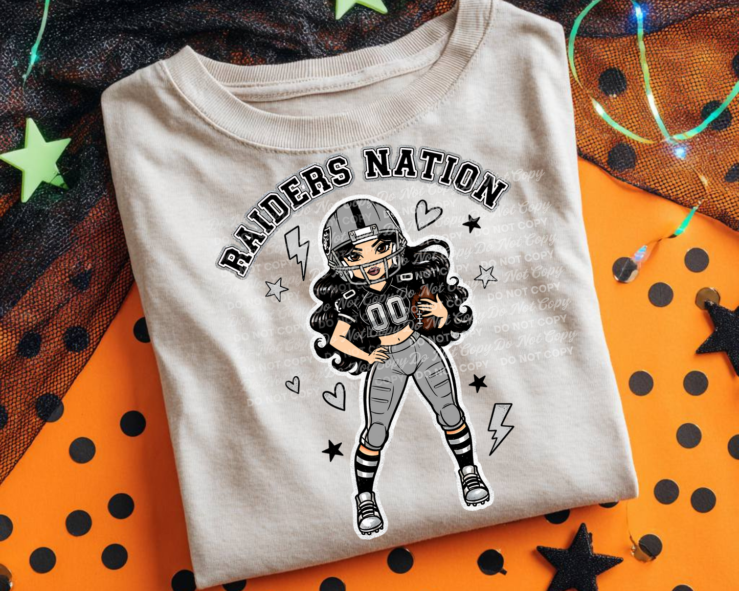 Football Girl PNG Bundle | Go Dawgs, Raiders Nation, Bird Gang | Digital Download for Shirts, Tumblers, and Game Day Crafts