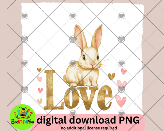 Adorable Bunny LOVE Valentine’s Day