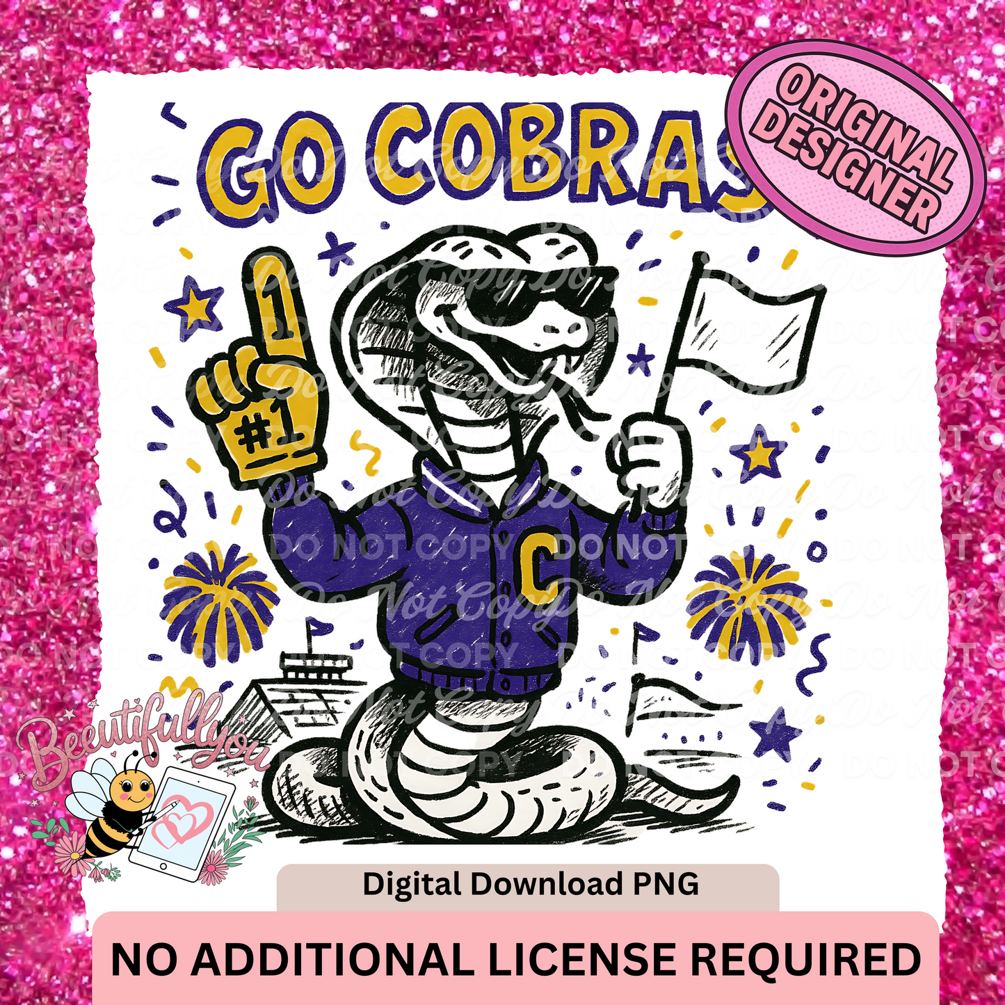 Go Cobras PNG