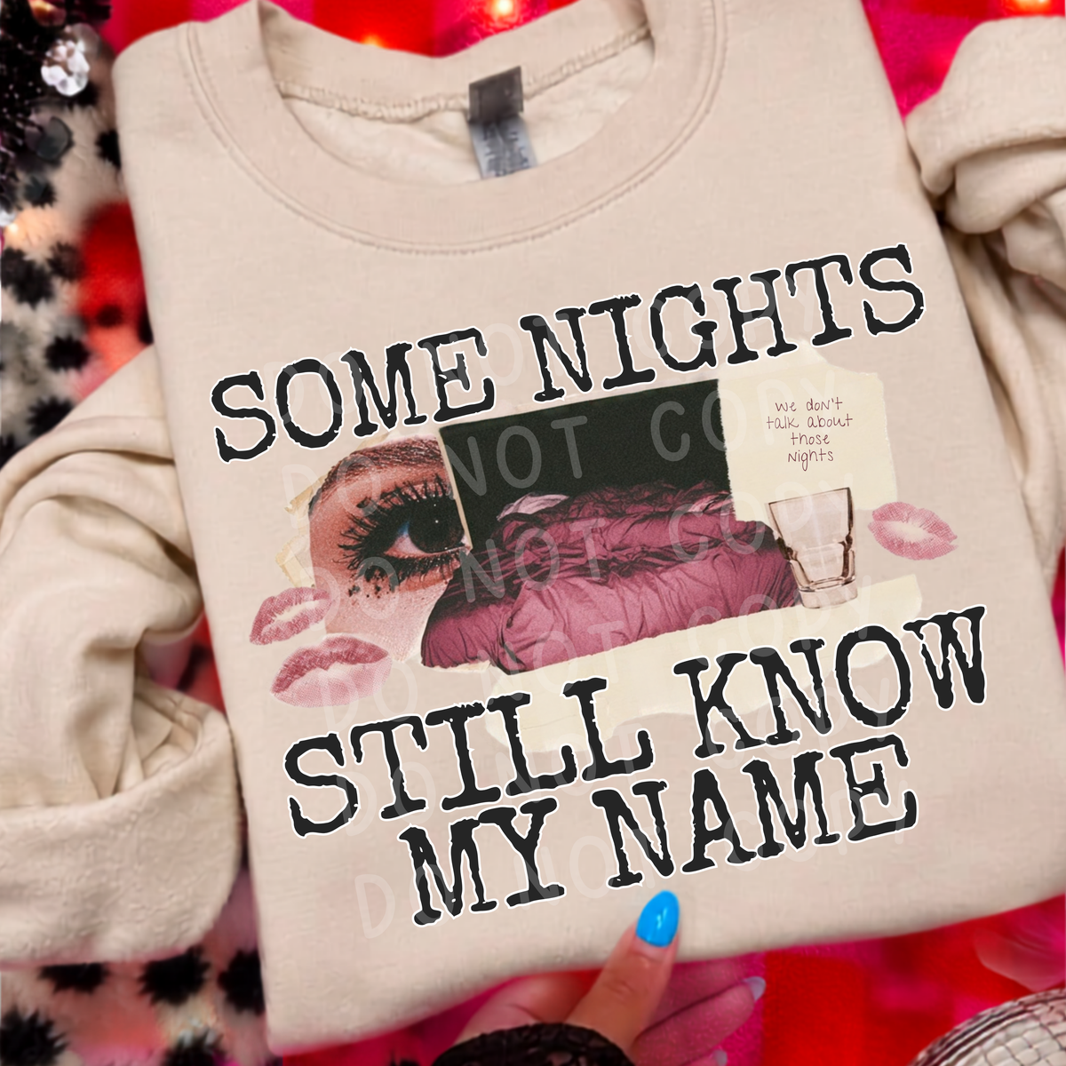 Some Nights Still Know My Name Moody Collage PNG