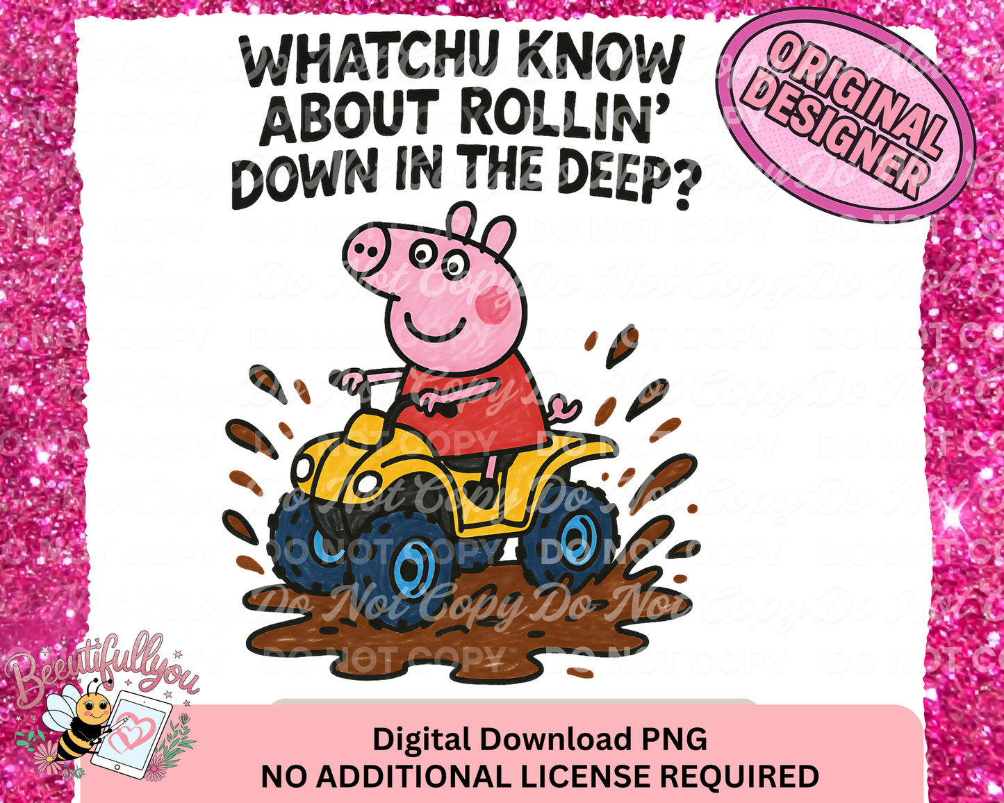 Whatchu Know About Rollin’ Down in the Deep? PNG download
