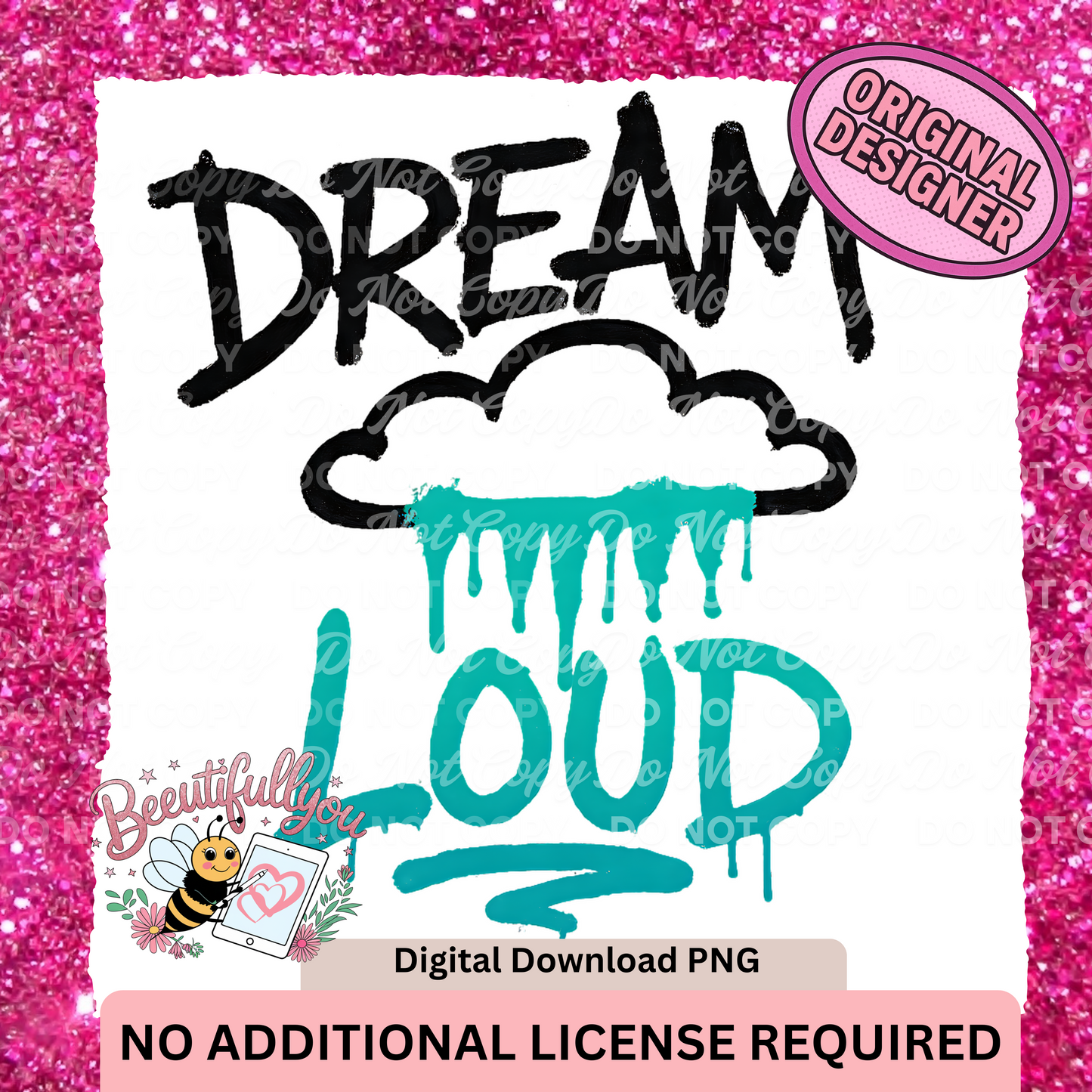 Dream Loud PNG