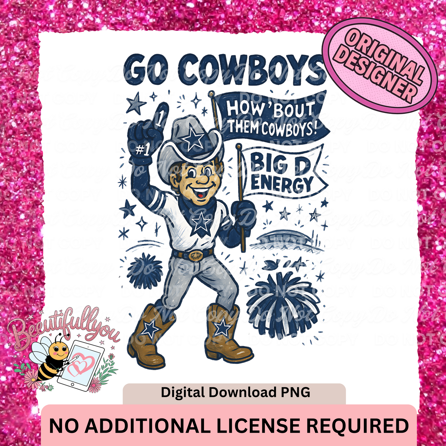 Go Cowboys PNG