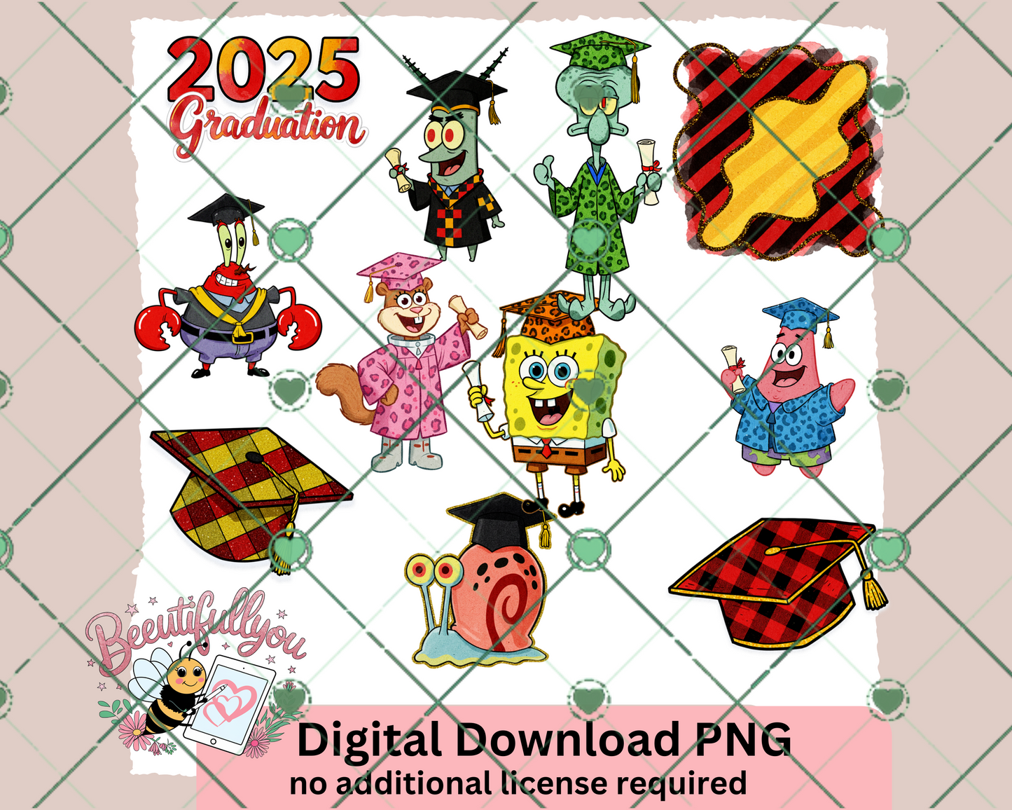 2025 Graduation PNG - Fun Graduation Digital Download for Sublimation, Shirts, Tumblers & More