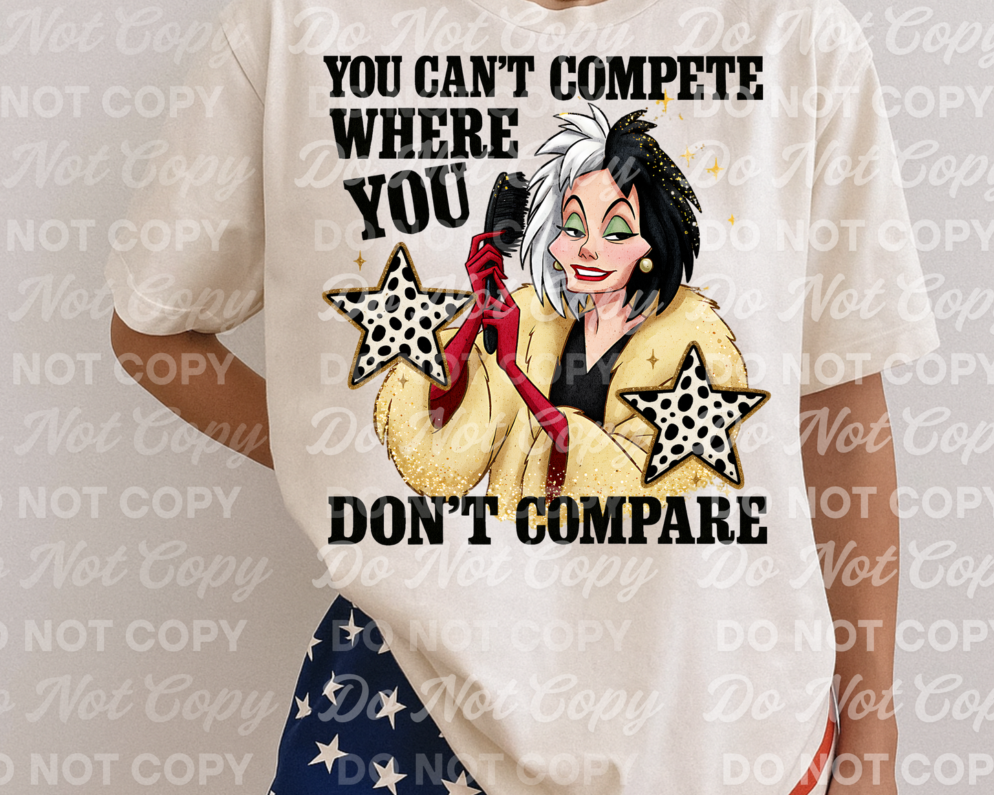 Can’t Compete Where You Don’t Compare, Digital Download PNG