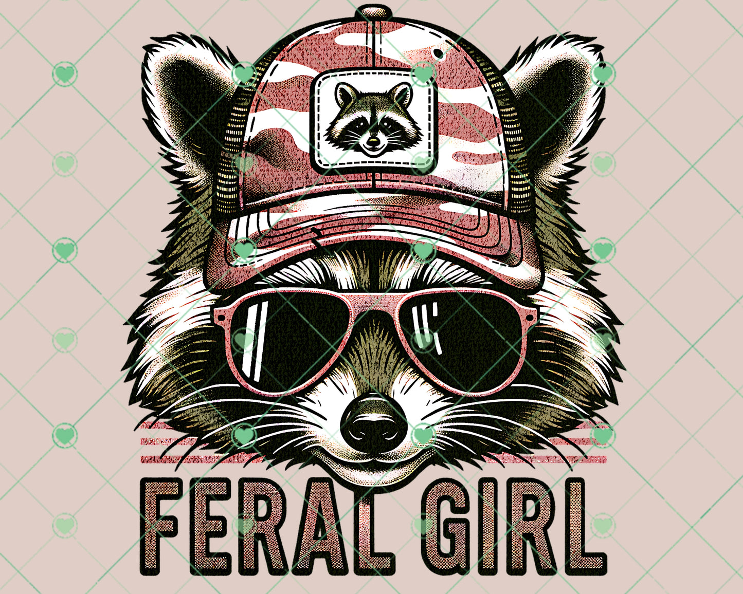 Southern and Feral PNG Sublimation Bundle β Country Mama, Raccoon, Hunting Dog & Outdoors Themed Designs for DTF, DIY & Small Business Use