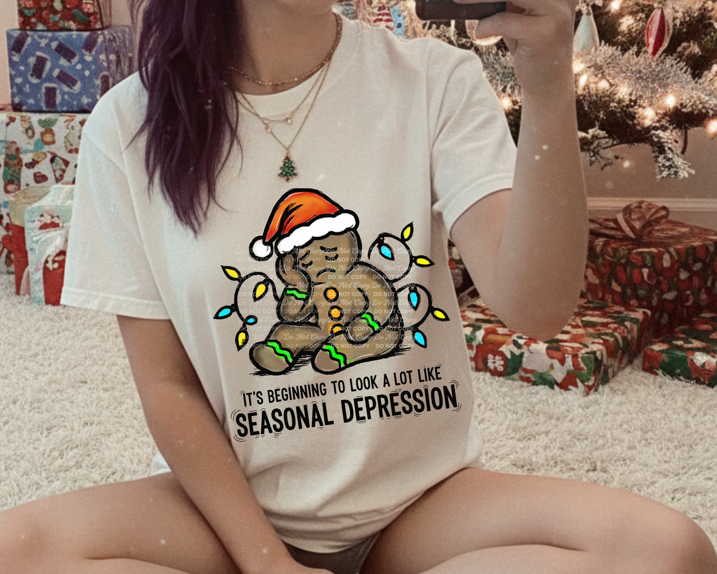 Its beginning to look a lot like seasonal depression PNG Download