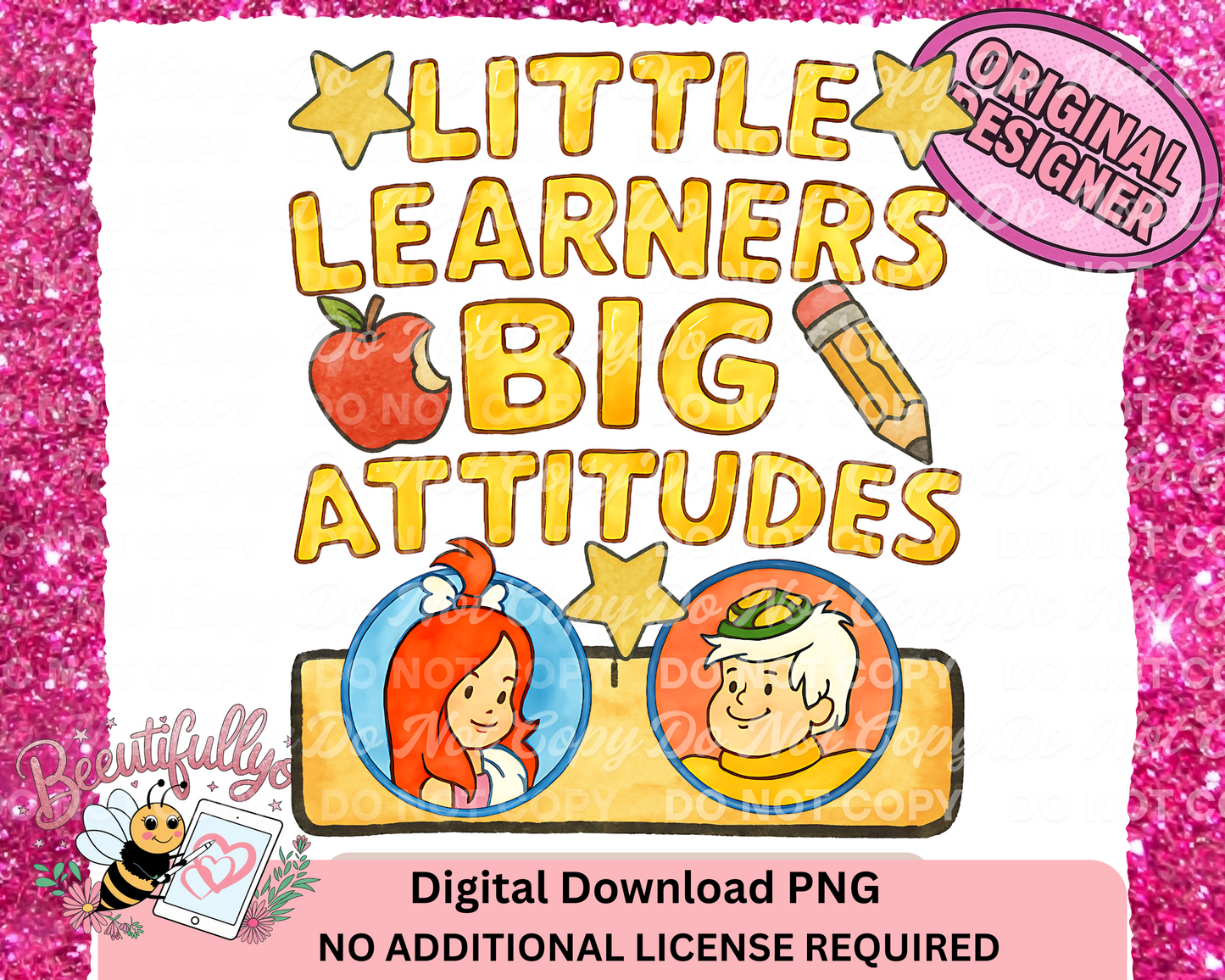 First Day Flyness Bundle | 17 Back-to-School PNG Designs for $10
