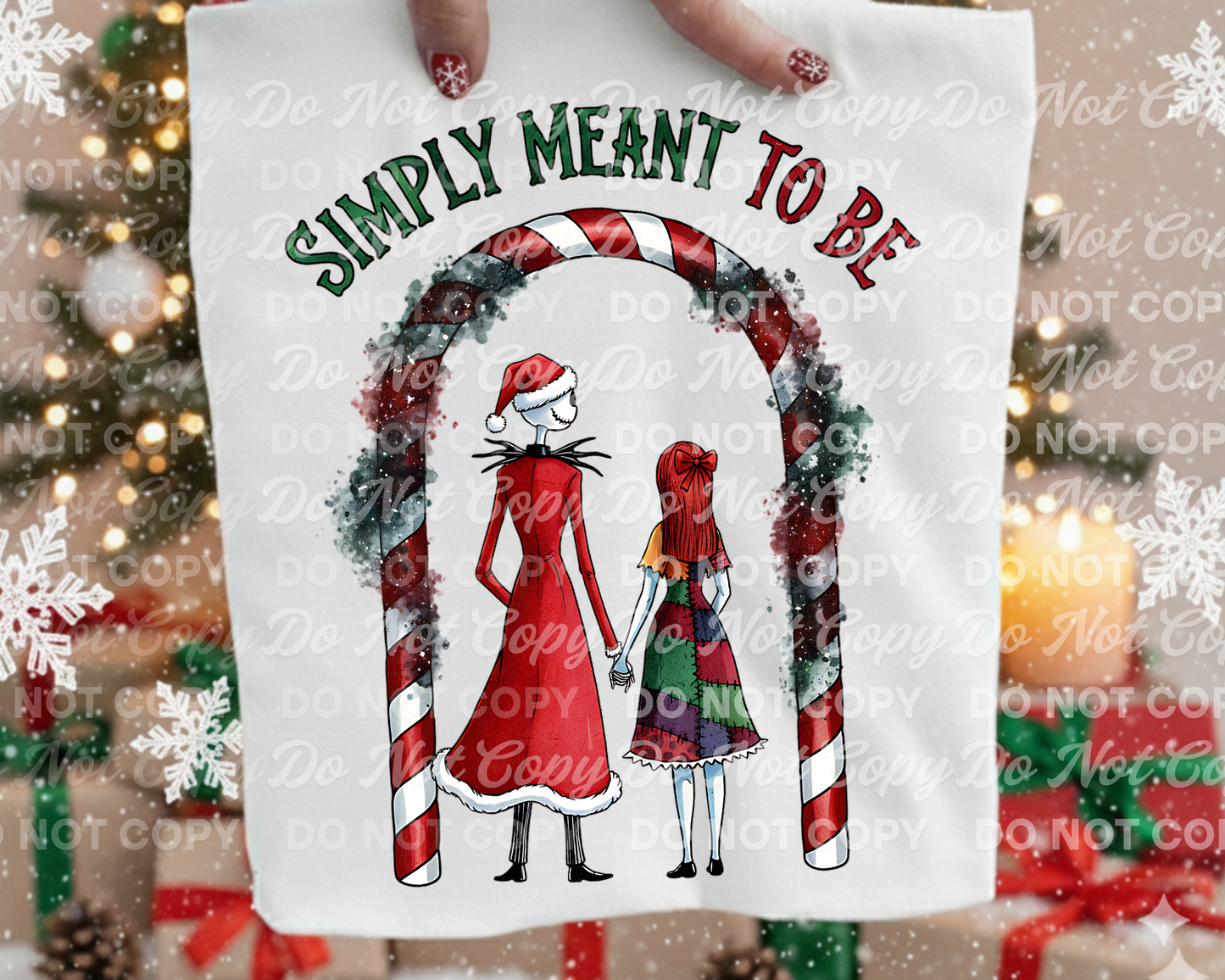 Simply Meant To Be PNG| Perfect Christmas design