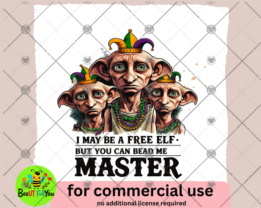 Elf Mardi Gras - Commercial Use PNG