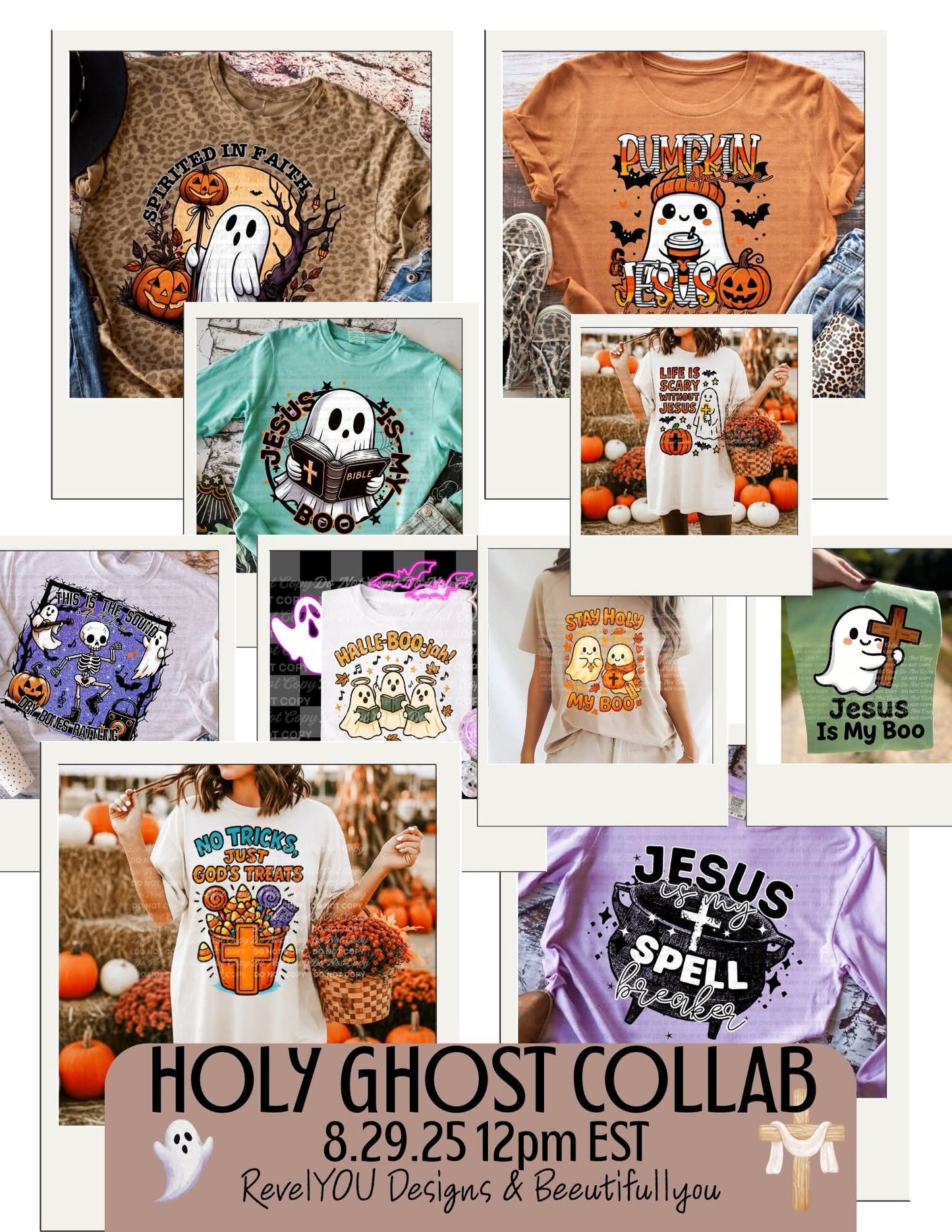 Holy Ghost Collab Bundle with RevelYOU Designs & BeeUTiFullYou Designs 8/29/25