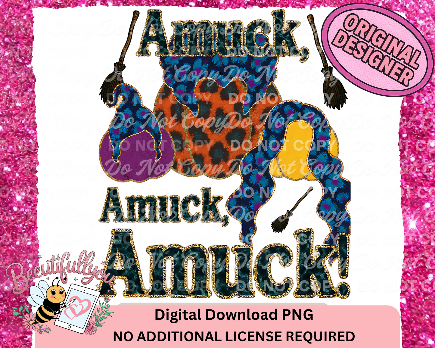 Amuck Amuck Amuck – Witch Sisters Fall PNG