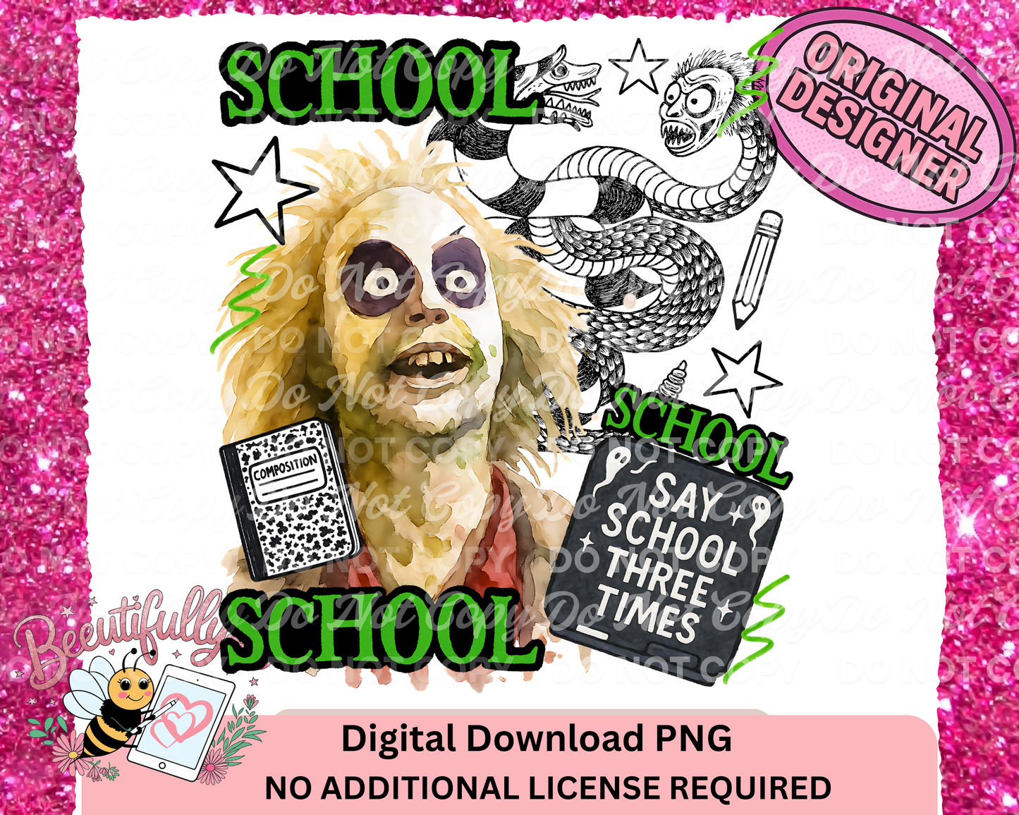 First Day Flyness Bundle | 17 Back-to-School PNG Designs for $10