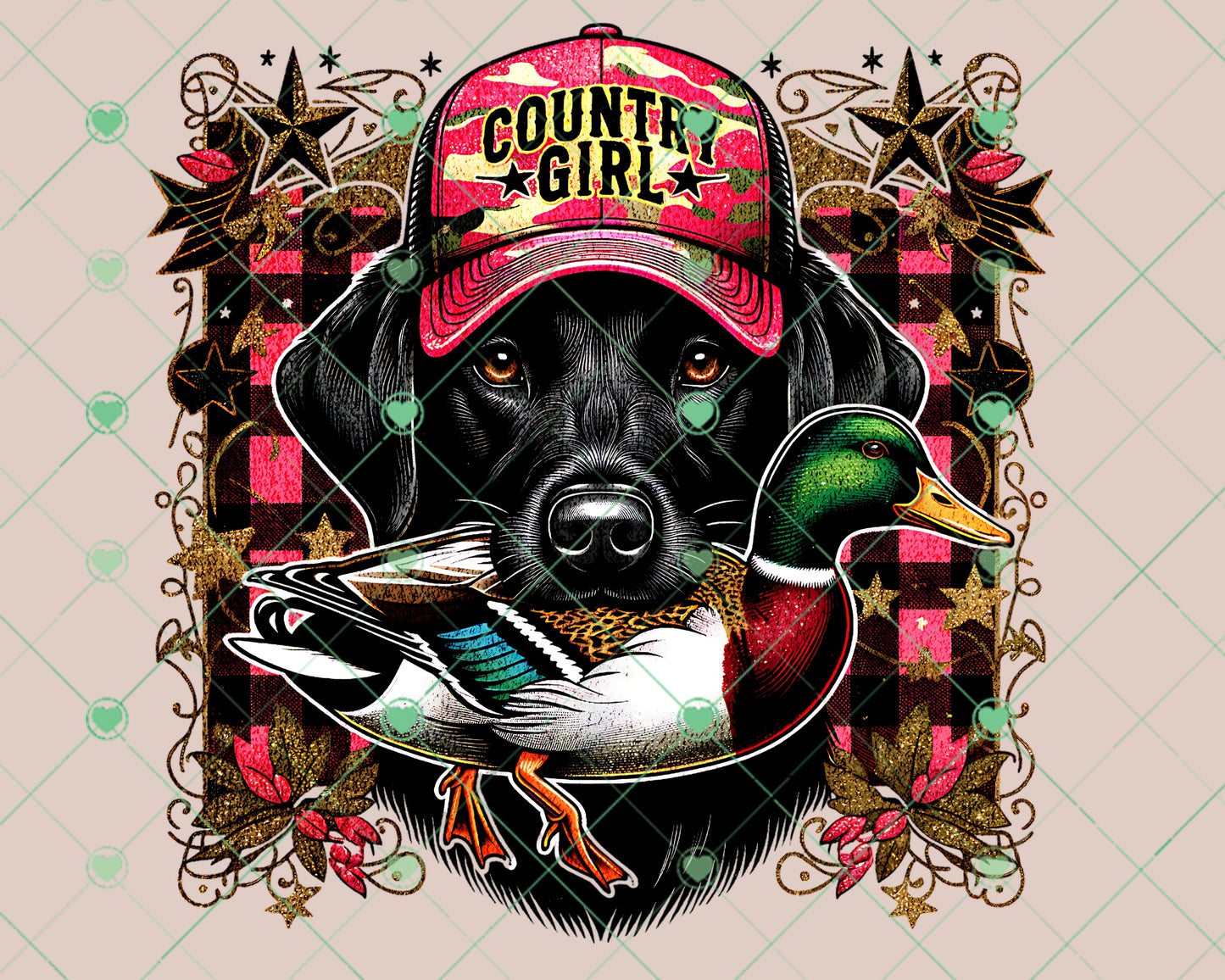 Southern and Feral PNG Sublimation Bundle β Country Mama, Raccoon, Hunting Dog & Outdoors Themed Designs for DTF, DIY & Small Business Use