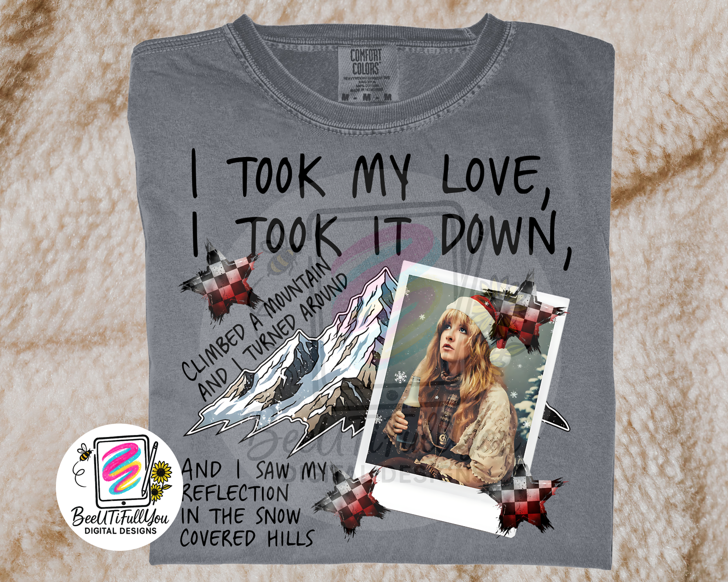 Landslide Christmas PNG | Winter Music PNG | BeeUTiFullYou Digital Download