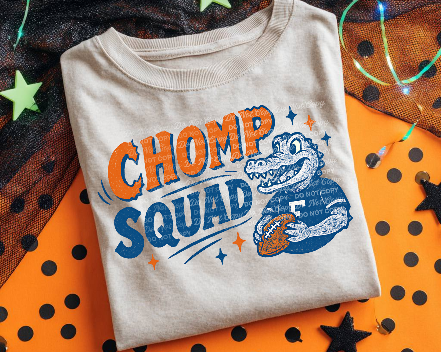 Chomp Squad 3-Piece Set | Main Design, Pocket, & Sleeve PNG Digital Download