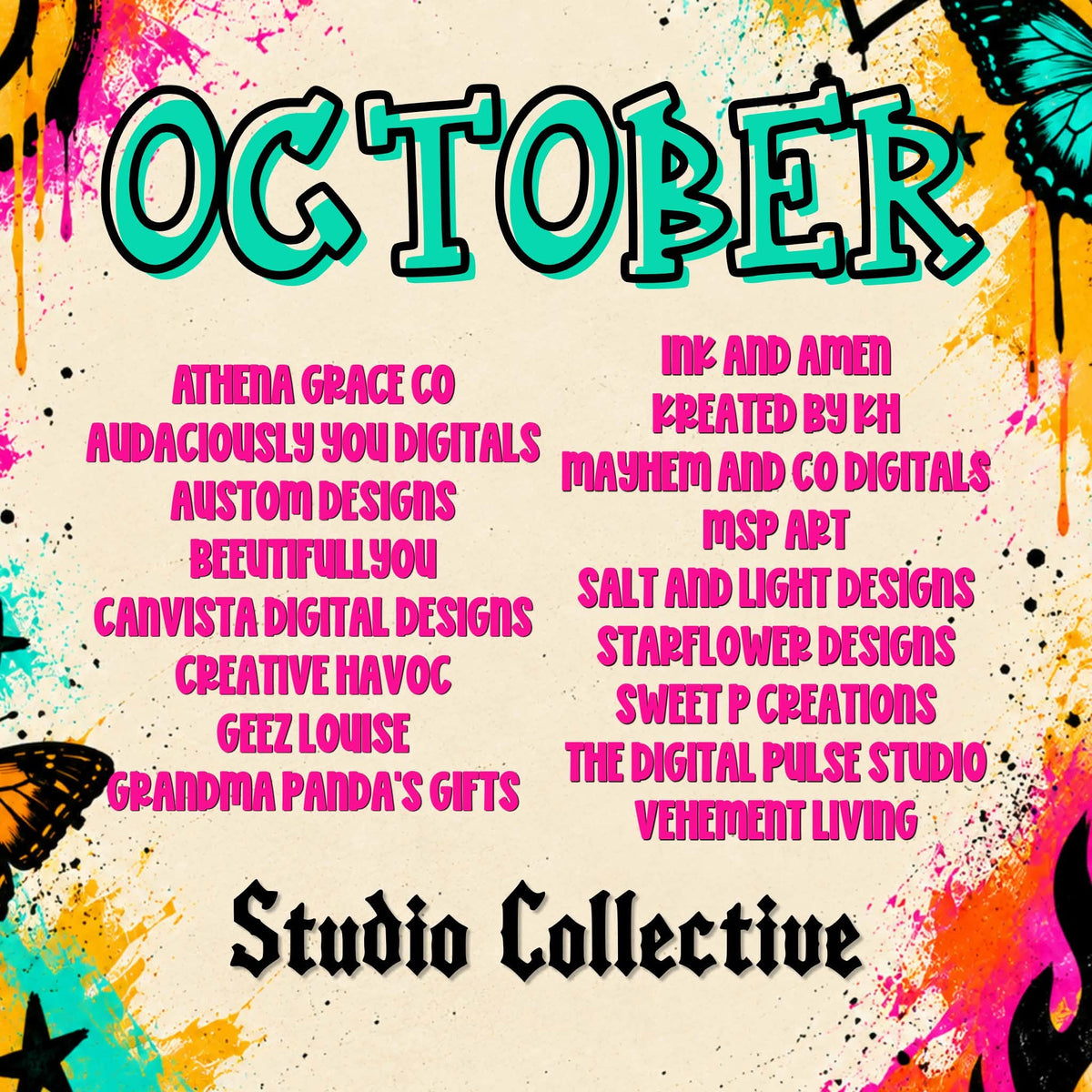 The Studio Collective – October 2026 | 17 Designer Digital Drive