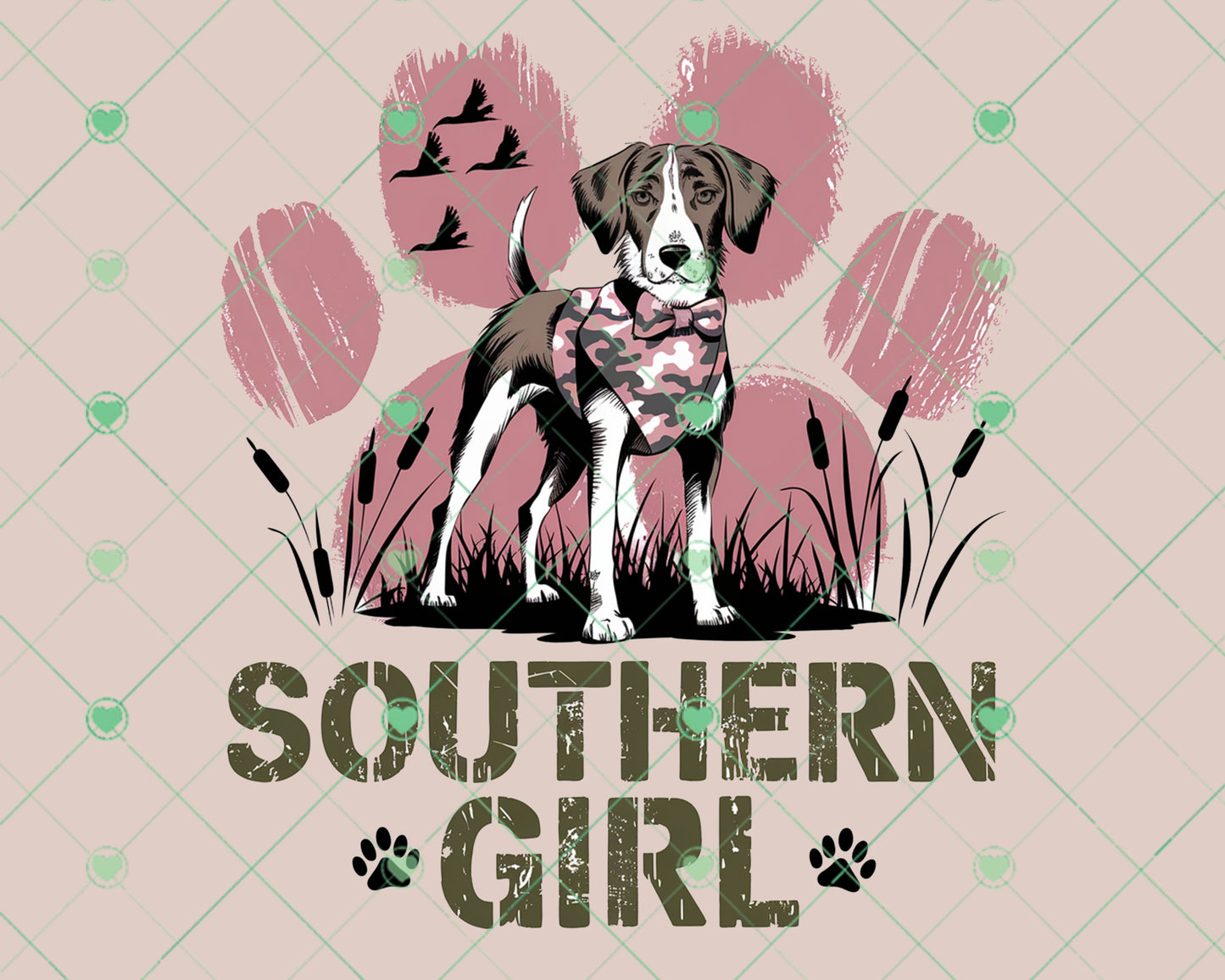 Southern and Feral PNG Sublimation Bundle β Country Mama, Raccoon, Hunting Dog & Outdoors Themed Designs for DTF, DIY & Small Business Use