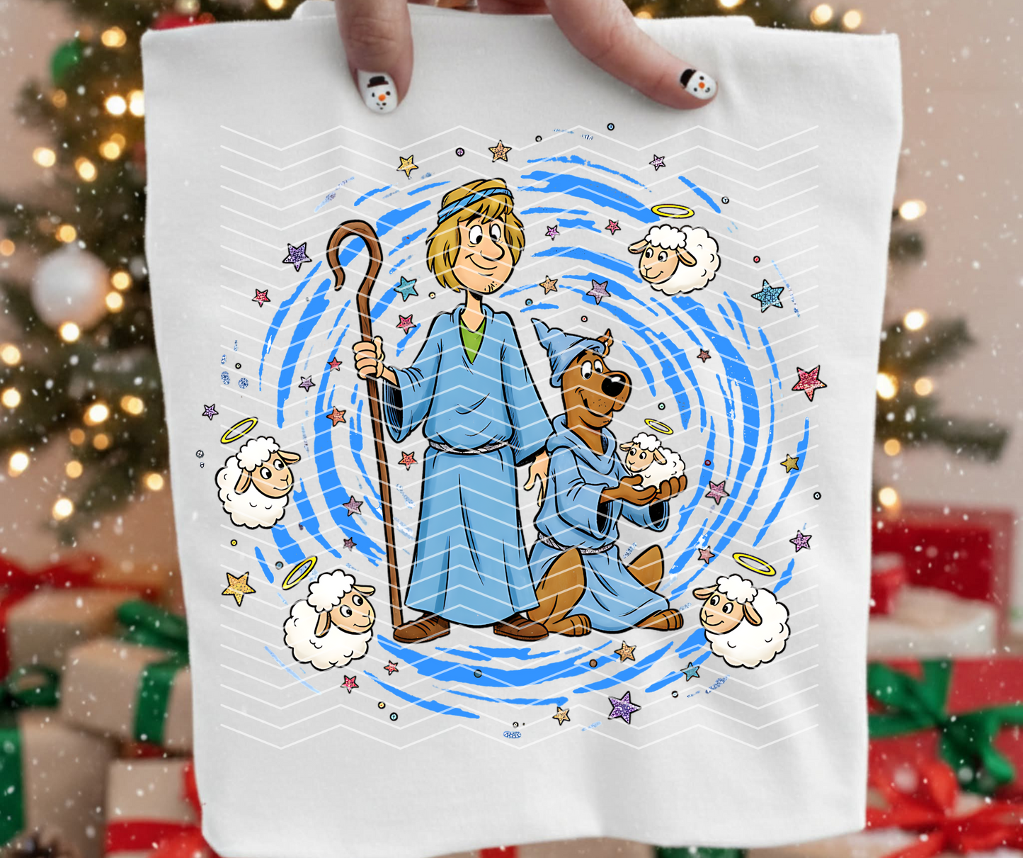 Freebie Friday PNG| Scooby and Shaggy Religious PNG| Perfect for the Holiday Season