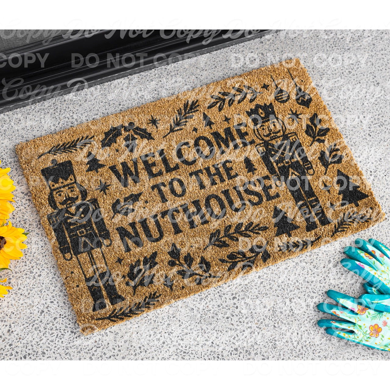 Welcome to the Nuthouse PNG SVG | Funny Christmas Nutcracker Holiday Decor Digital Download
