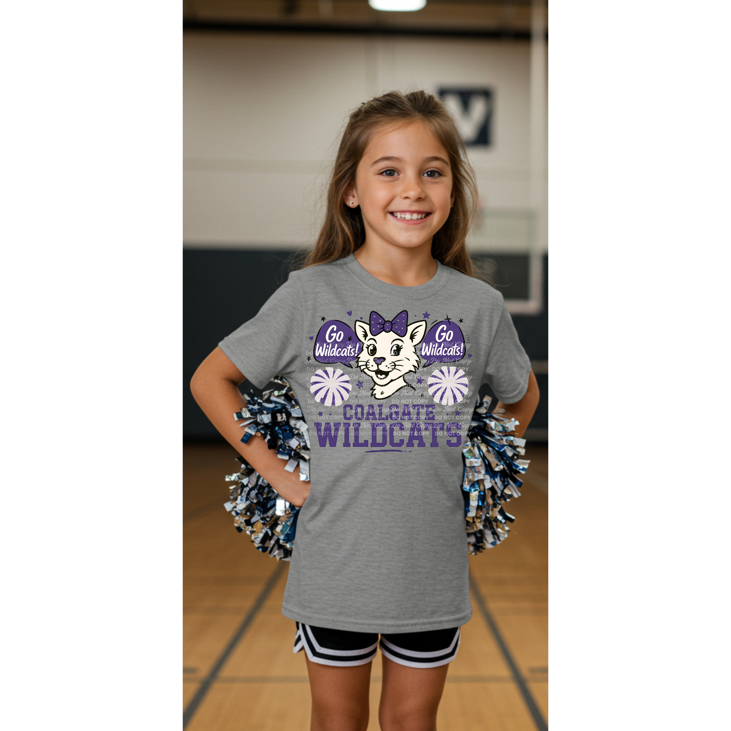 coalgate wildcats custom cheer PNG