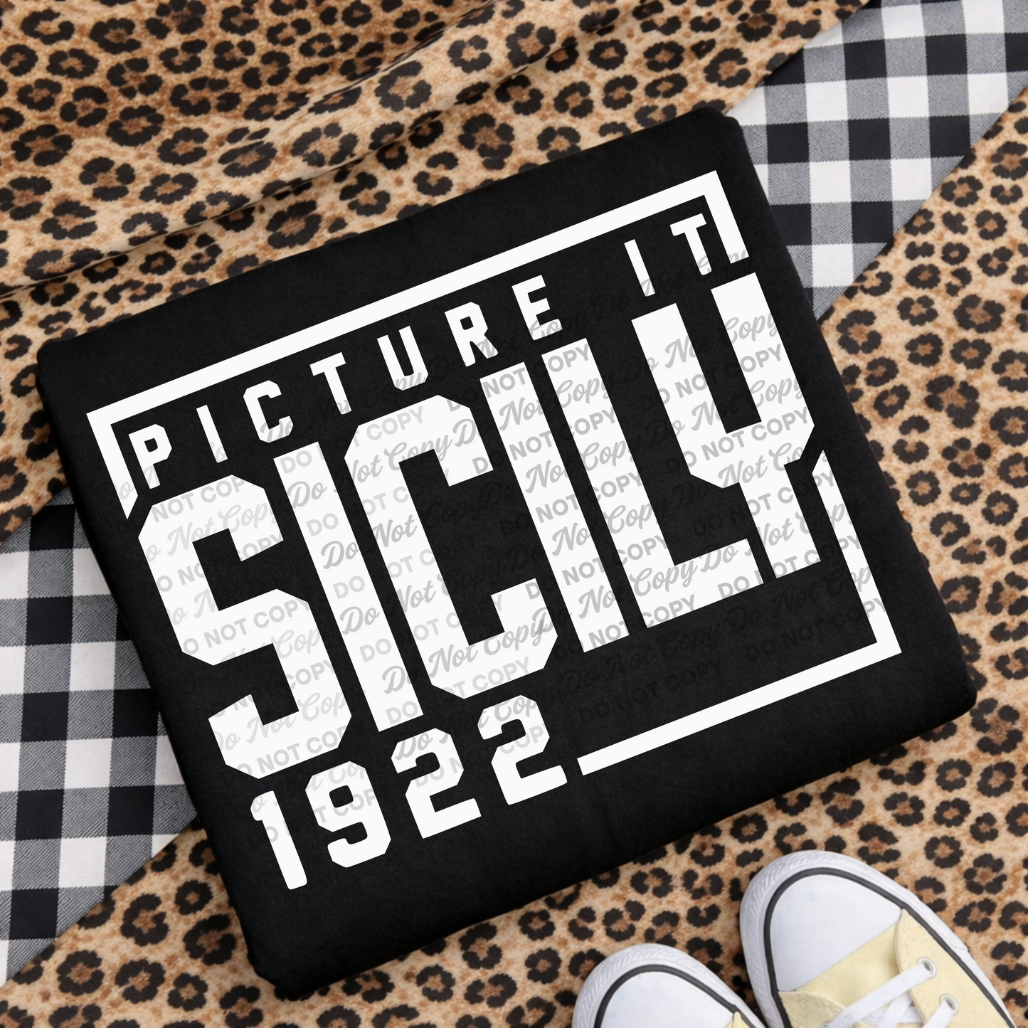Picture It, Sicily 1922 | Funny Vintage Quote Design | Finished PNG