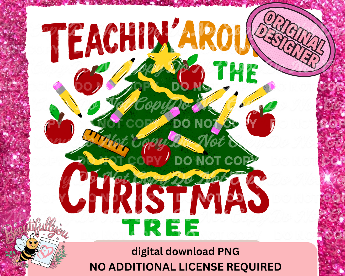 Teacher Christmas Bundles PNG| For that special teacher this holiday season