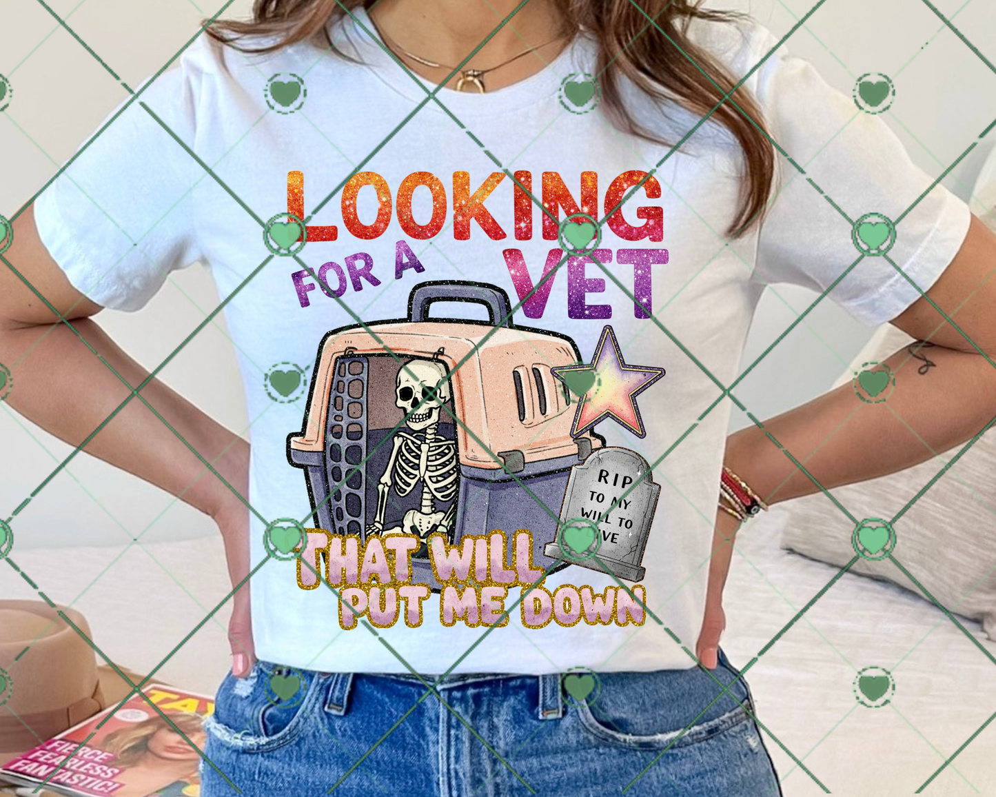 Looking for a Vet That Will Put Me Down PNG