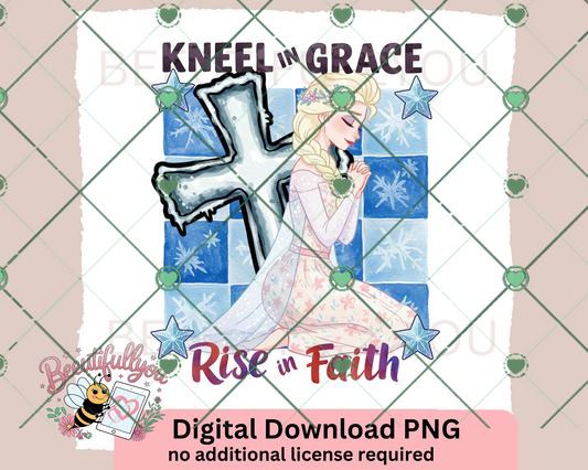 Kneel in Grace, Rise in Faith PNG