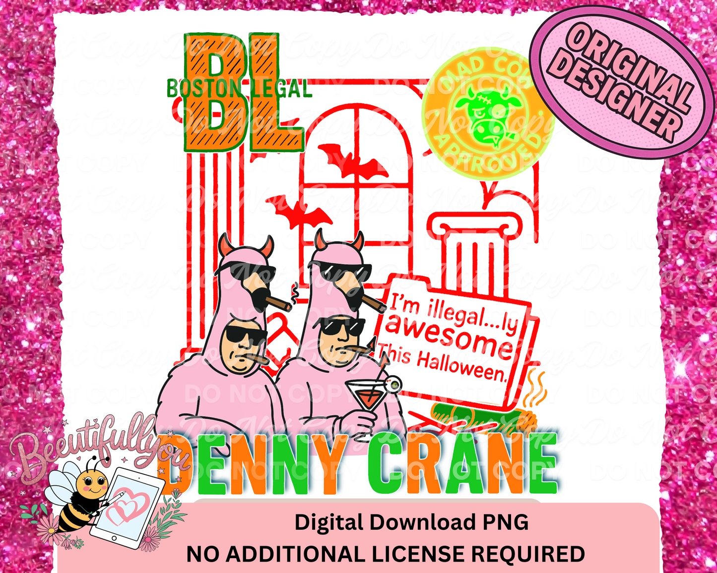 Denny Crane Boston Legal Halloween PNG