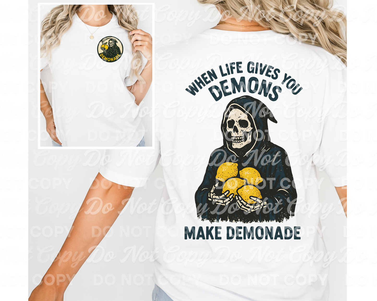 When Life Gives You Demons, Make Demonade PNG