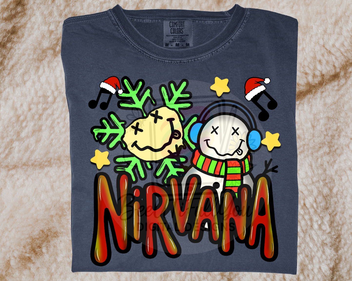 Rock Band Christmas PNG | BeeUTiFullYou Digital Download