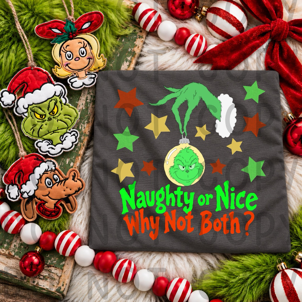 Grinch Please Christmas PNG SOLO Bundle 12 Grinchmas Designs