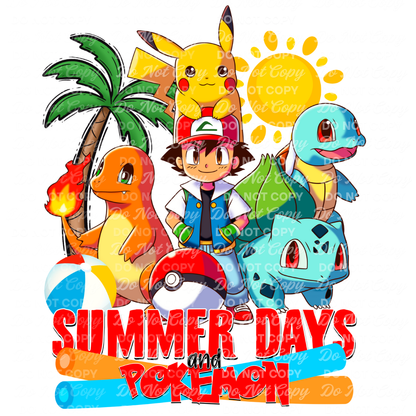 Summer Collab Bundle | 12 Funny + Cute Digital Download PNGs | BeeUTiFullYou x FourDesignsCo