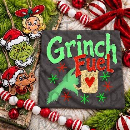 Grinch Please Christmas PNG SOLO Bundle 12 Grinchmas Designs