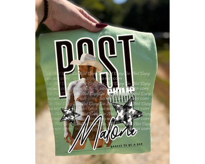Post Skims PNG Bundle | Badass Dad Digital Download | Post Cowboy + Smiling PNG | Original Designer Shirt Sublimation