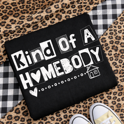 Homebody Sayings Bundle | 4 Finished Black & White Text Designs | Commercial Use