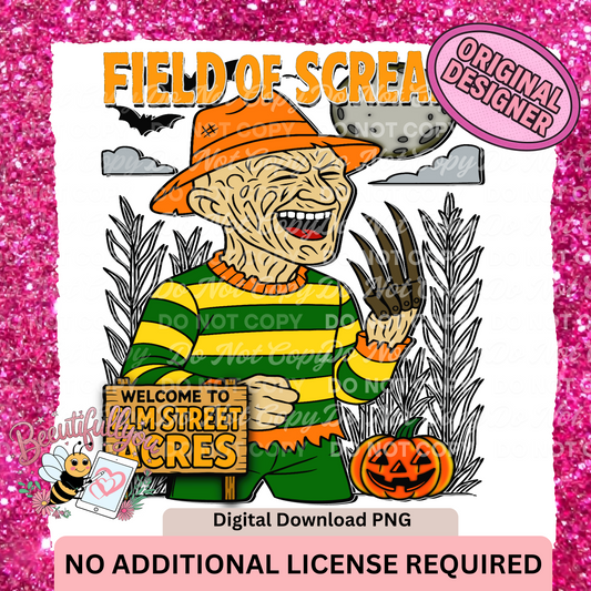 Field of Screams – Freddy in the Cornfield PNG