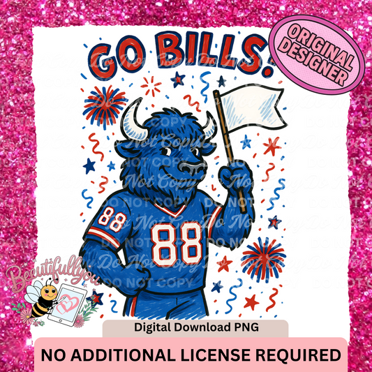 Go Bills PNG