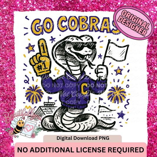 Go Cobras PNG