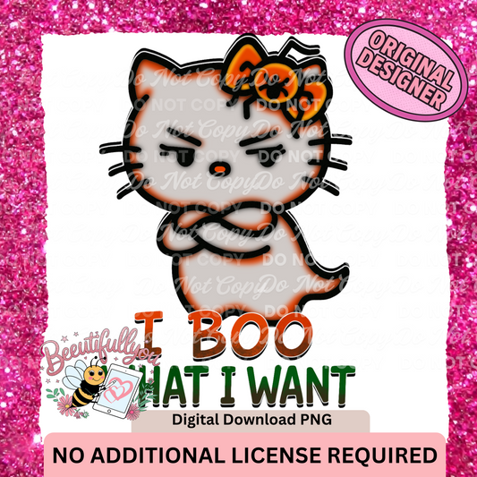 I boo what I want PNG