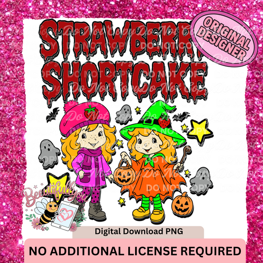 Strawberry Shortcake Halloween PNG