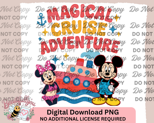 Magical Cruise Adventure - Disney Ship PNG