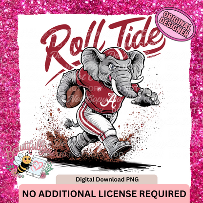 Alabama  Christmas Bundle | 7 Digital PNG Designs | Football Holiday Spirit