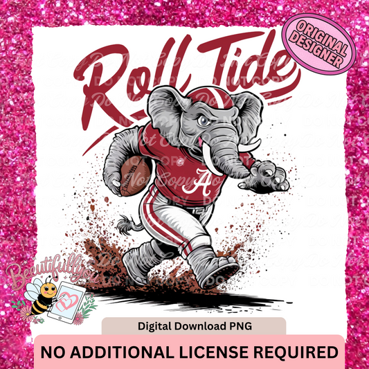 Alabama  Christmas Bundle | 7 Digital PNG Designs | Football Holiday Spirit