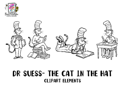 Whimsical Classroom Character clipart Bundle