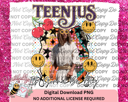 TeenJus Righteous Gemstones PNG – Baby Billy Jesus Quote Digital Download