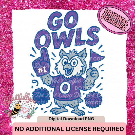 Go Owls PNG